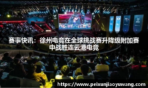 赛事快讯：徐州电竞在全球挑战赛升降级附加赛中战胜连云港电竞